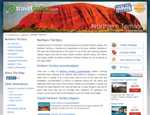 Tablet Screenshot of northernterritory.visitorsbureau.com.au